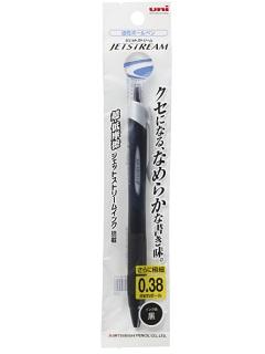 三菱 ボールペン ジェットストリーム 0.38 黒