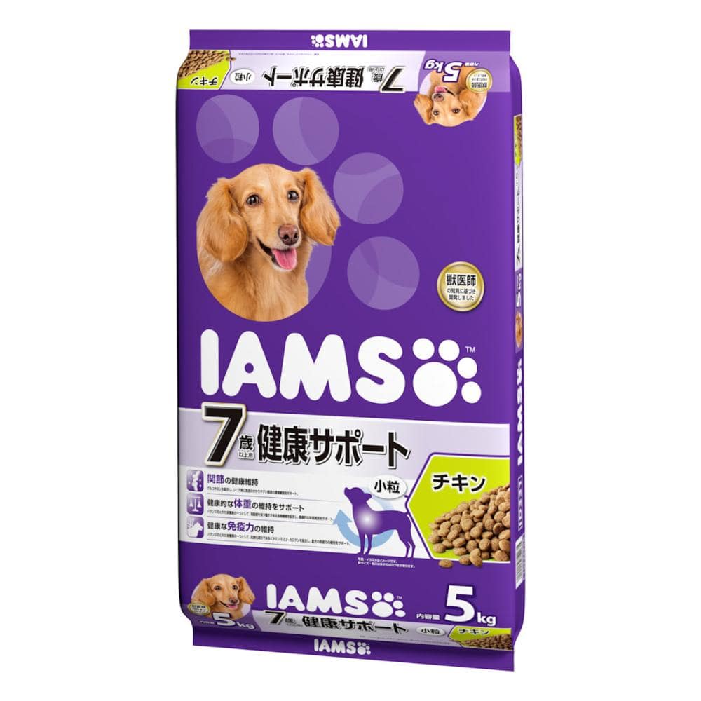 アイムス　７歳以上用　健康サポート　チキン　小粒　５ｋｇ