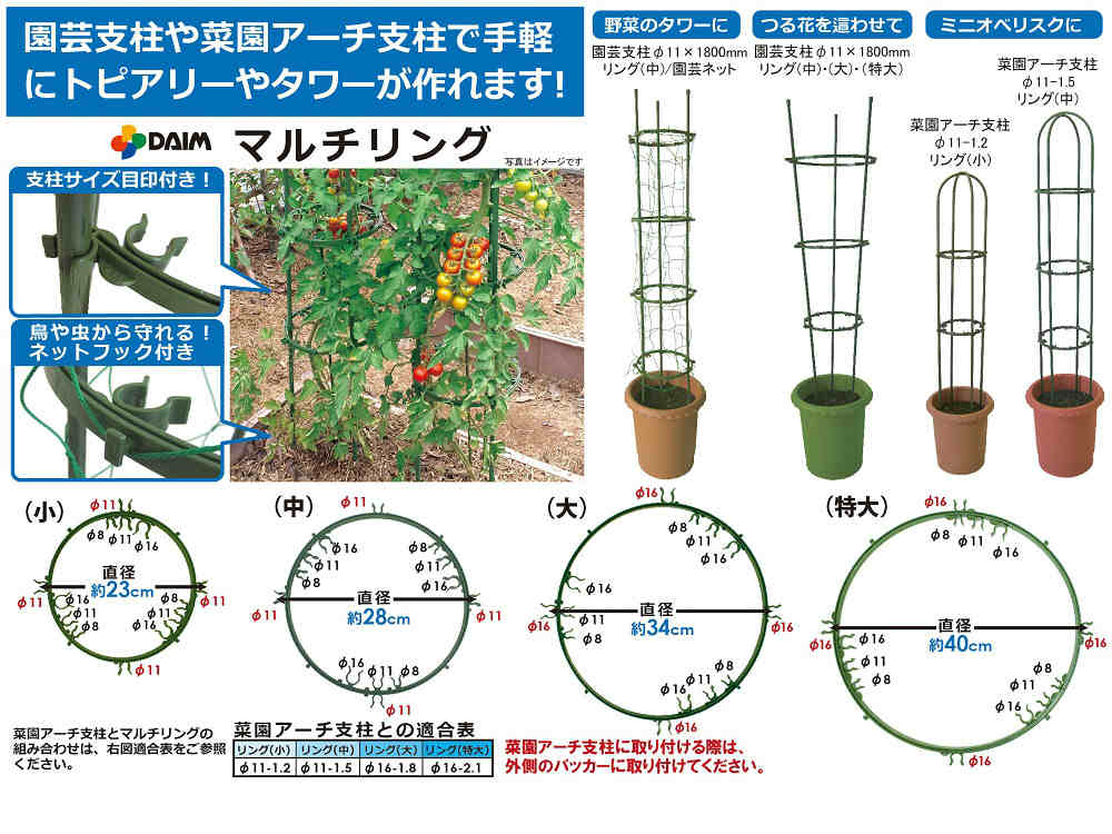 マルチリング　中　２８ｃｍ