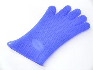 業務用熱ブロック手袋　ブルー　ＳＴ５００