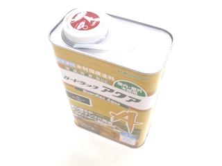 期間限定値下げ和信ワシン、ガードラックアクア、チョコレート、ウッドデッキ、DIY Washin Paint ガードラックアクア 3.5kg A-5 チョコレート