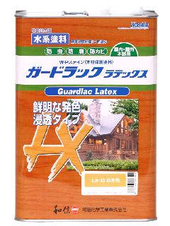 和信ペイント　ガードラックラテックス（水性）　白木色　３．５ｋｇ