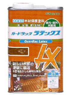 和信ペイント ガードラックラテックス(水性) オリーブ 0.7kg