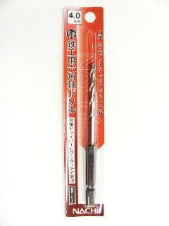 ナチ　六角軸鉄工用ドリル　４．０ｍｍ