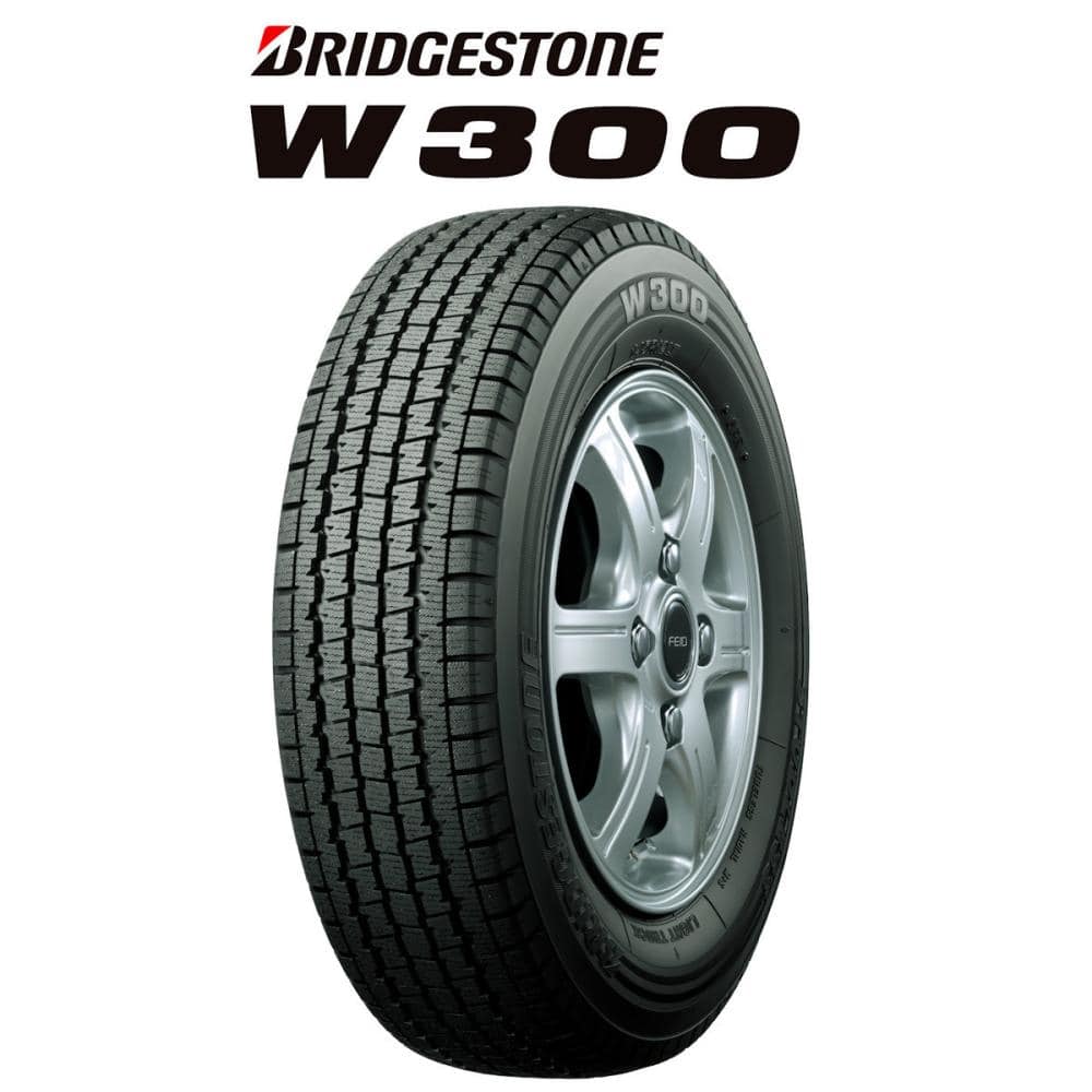 145 80R12 145R12インチ 6PR ブリヂストン W300 4H100 スタッドレスタイヤホイール4本セット ホイールおまかせ