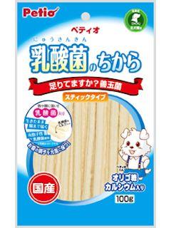 ヤマヒサ　ペティオ　乳酸菌のちから　スティックタイプ　１００ｇ