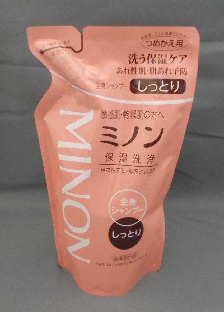 ミノン　全身シャンプー　しっとり　詰替用　３８０ｍＬ