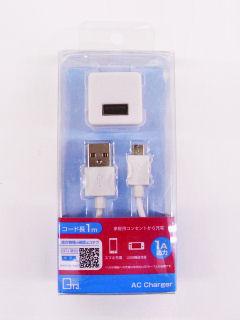 サイコロ型ＡＣチャージャー　ＱＸ－０２３ＷＨ