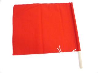 ミドリ安全　手旗　ＨＣ　０３７２２０　赤