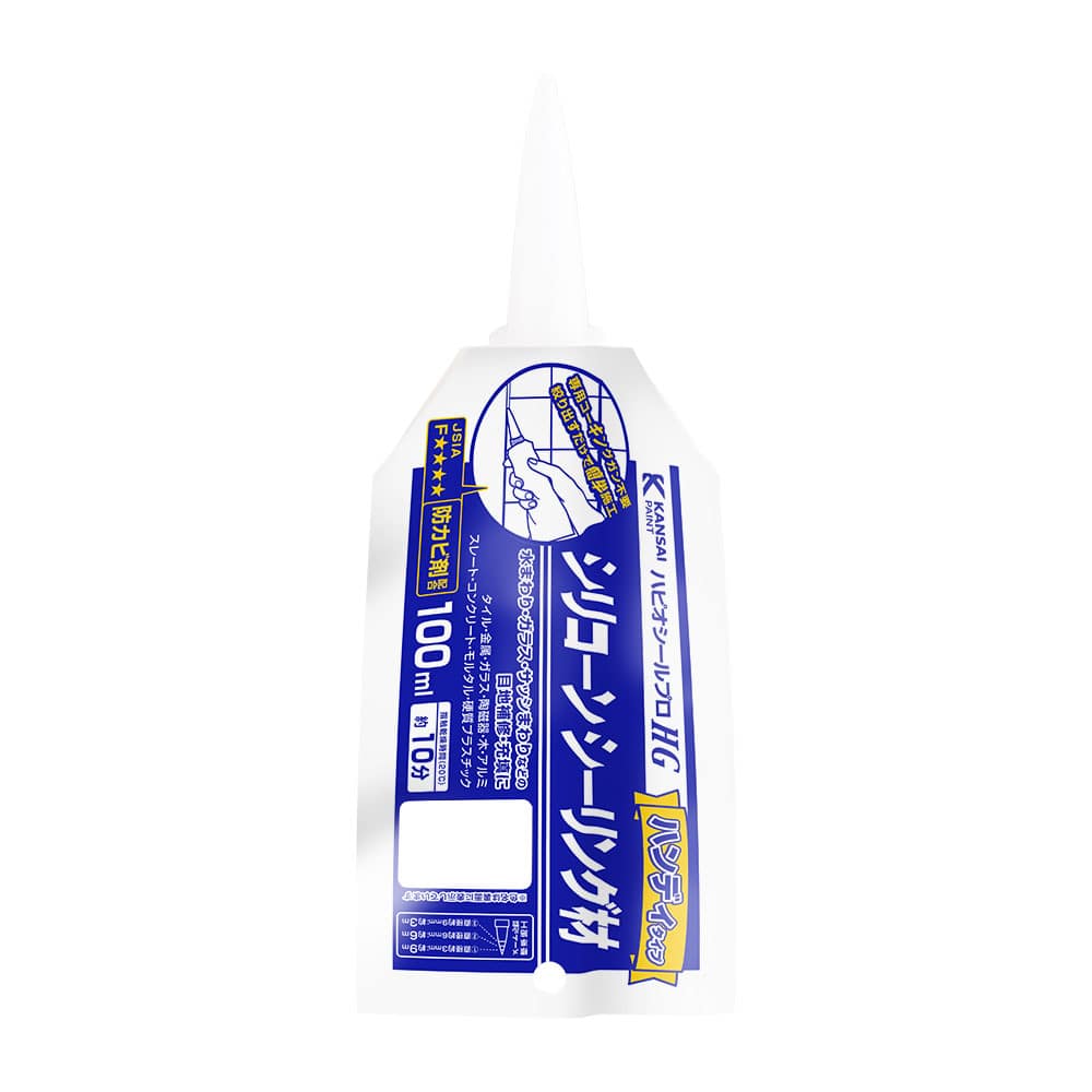 ハピオシールプロHGパウチ 100mL クリア