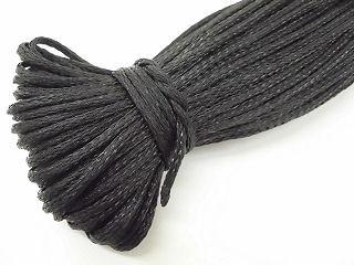 つるもの用張りロープ　（太さ）２ｍｍ×（長さ）４０ｍ　黒色