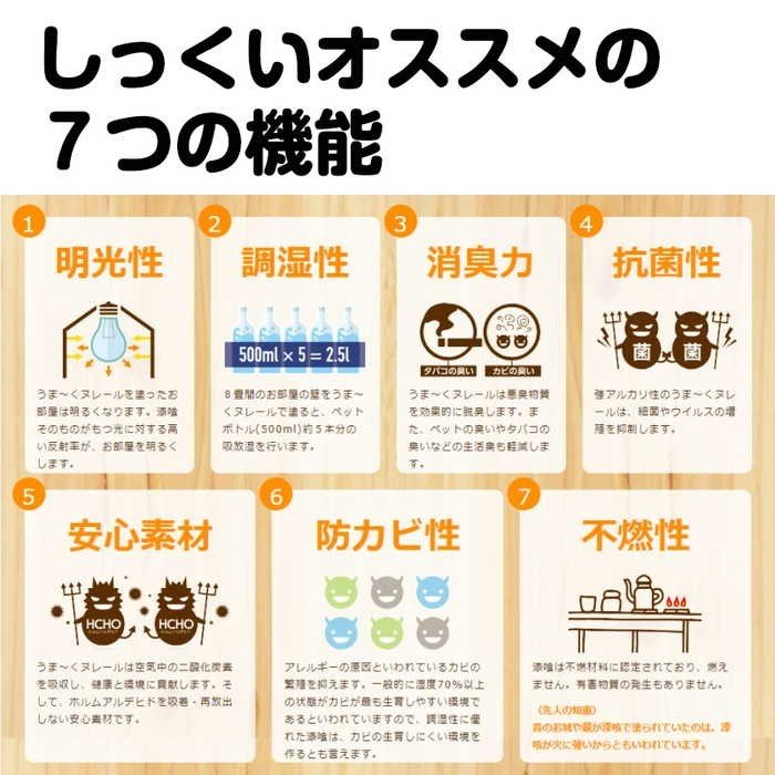 うま~くヌレール 黄土色 5kg