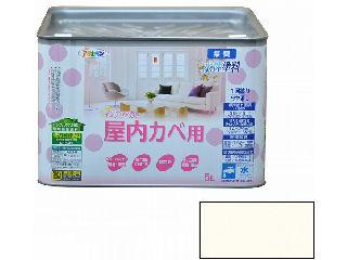 ｎｅｗ水性インテリアカラー 屋内カベ ５ｌ バニラホワイトの通販 ホームセンター コメリドットコム
