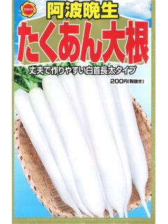 阿波晩生たくあん大根