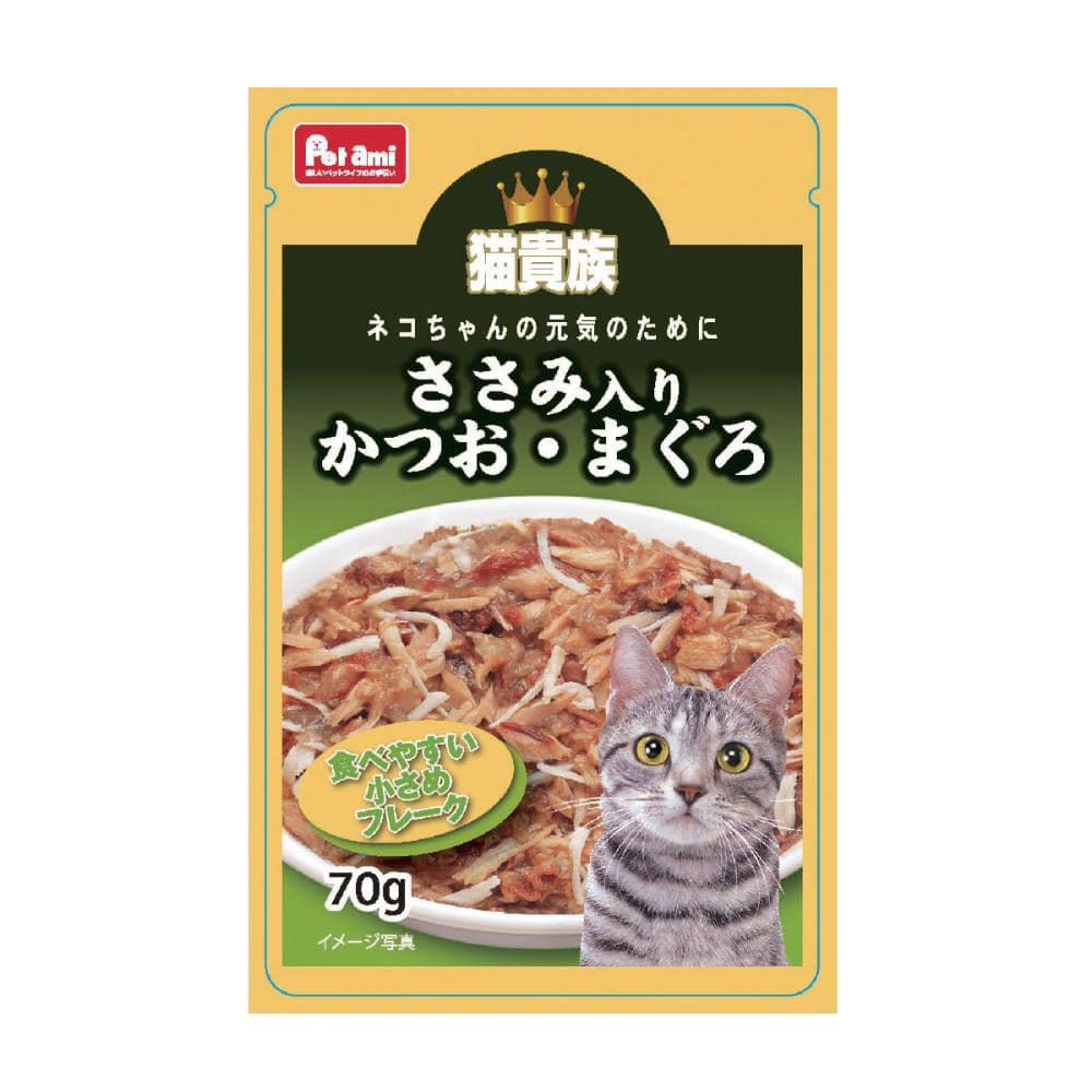 かつお・まぐろ　ささみ入り　７０ｇ