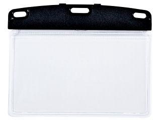 オープン　名札ケース　アーバンスタイル　横　名刺　黒