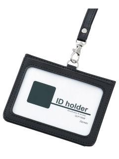 レイメイ　イタリアン合皮　ＩＤカードホルダー　ブラック