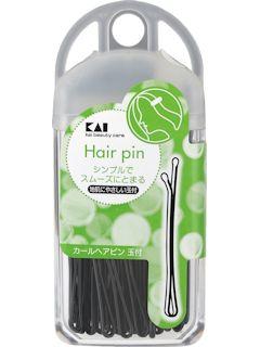 貝印 カールヘアピン(玉付) HL-0106