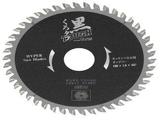 藤原産業 SK11 黒タフ キッチンパネル用チップソー 100mm×1.0×46P 内径20mm
