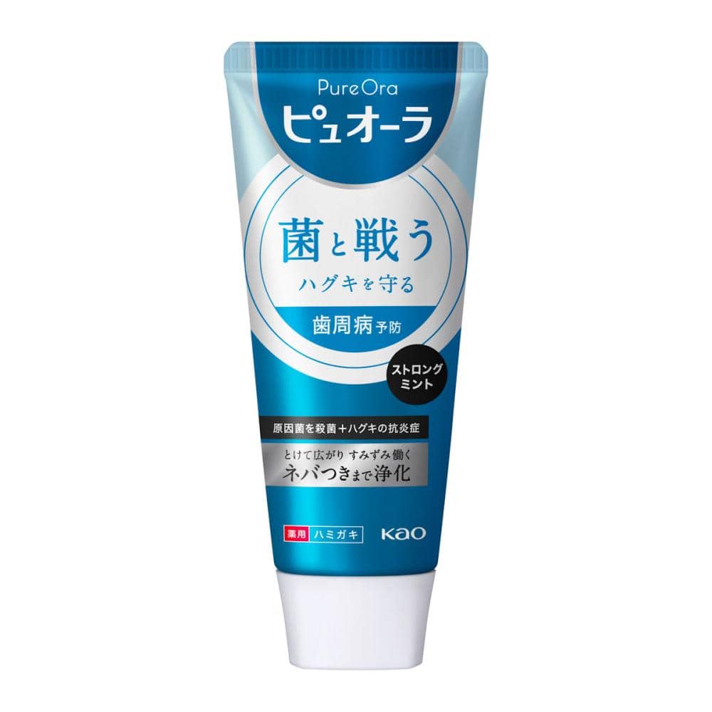 花王　ピュオーラ　薬用ハミガキ　ストロングミント　１１５ｇ