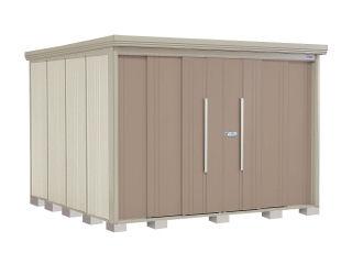 タクボ物置　Ｍｒ．ストックマン　ダンディ　間口２９０×奥行２９９ｃｍ　側面棚タイプ　一般型・結露減少屋根　カーボンブラウン　ＮＤ－Ｚ２９２９ＹＢ