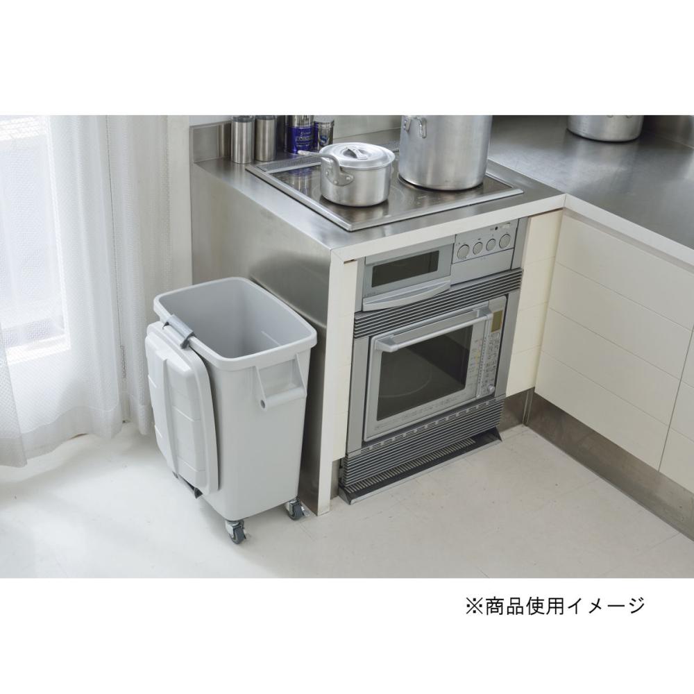 トンボ　厨房用ダストペール　４５Ｌ　グレー