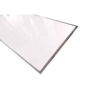 コメリ　メラミン化粧板　ホワイト　（約）６００×３５０×１８ｍｍ