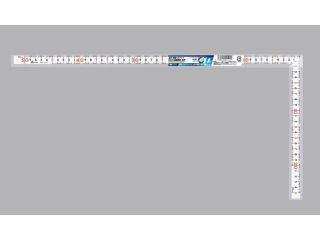 曲尺　ホワイト　同厚　５０ｃｍ　表裏同目