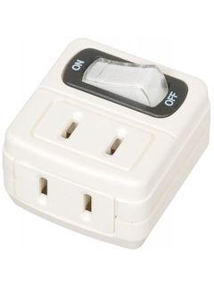 省エネタップ2個口 ホワイト Y02FU210WH