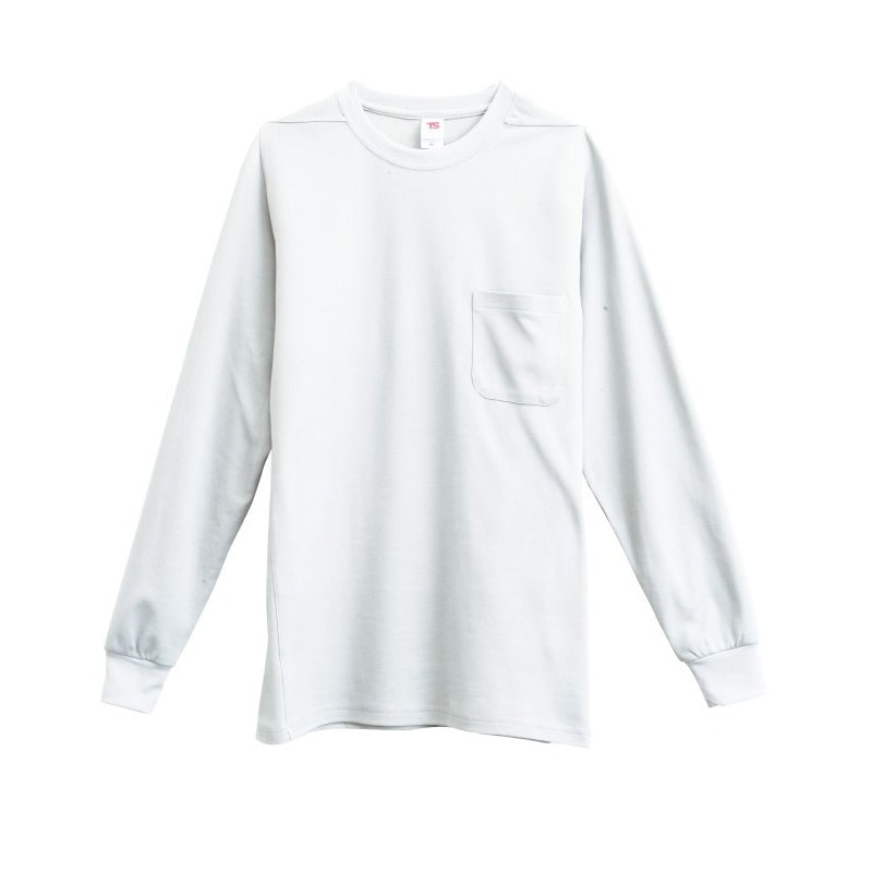 ＴＳデザイン　長袖Ｔシャツ　ホワイト　１０９５　各種