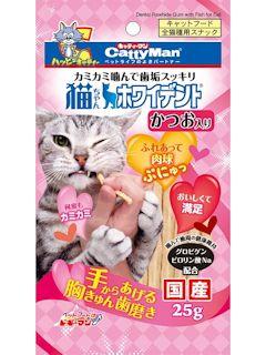 ドギーマン　猫ちゃんホワイデント　かつお　２５ｇ