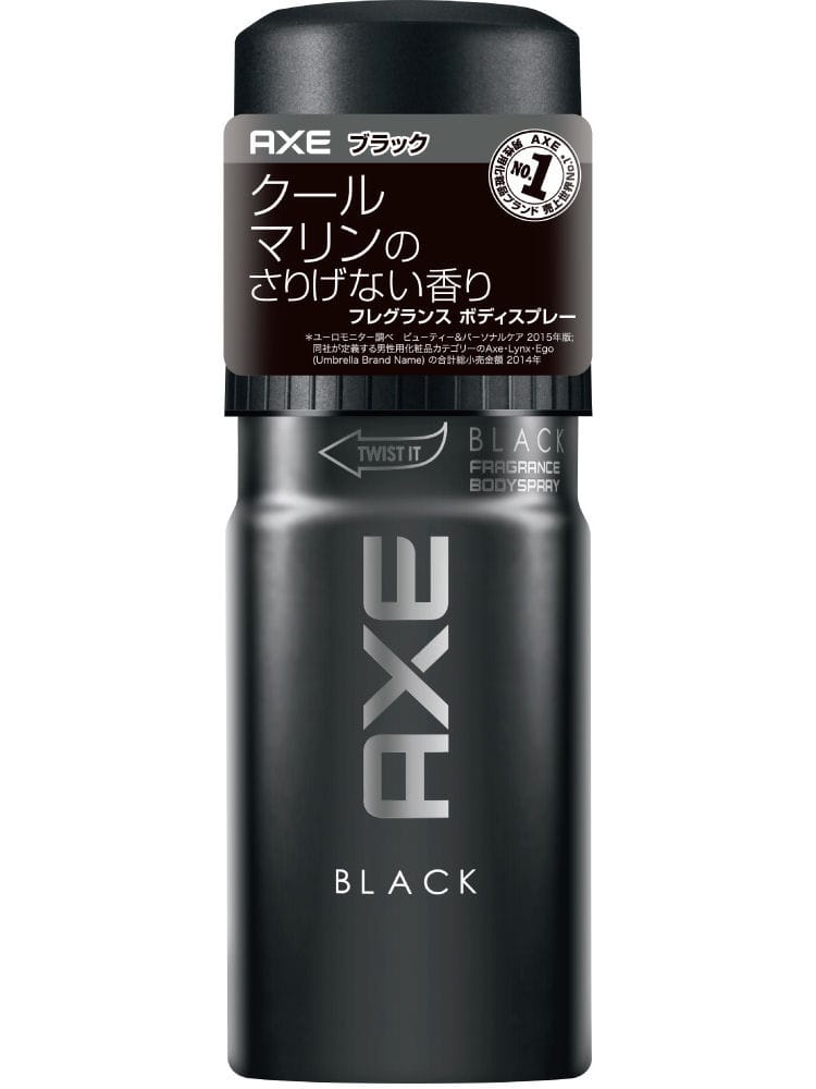 ユニリーバ　アックス　フレグランスボディスプレー　ブラック　６０ｇ　