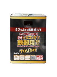 ニッペ油性高耐久鉄部用塗料　３．２Ｌ　ブラック（黒）