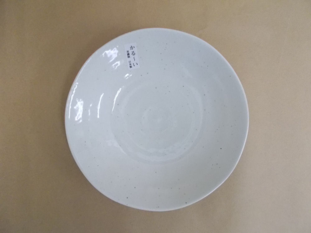 軽量深皿　２２．５ｃｍ　粉引　美濃焼