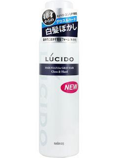 マンダム ルシード 白髪用整髪フォーム グロス&ハード 185g