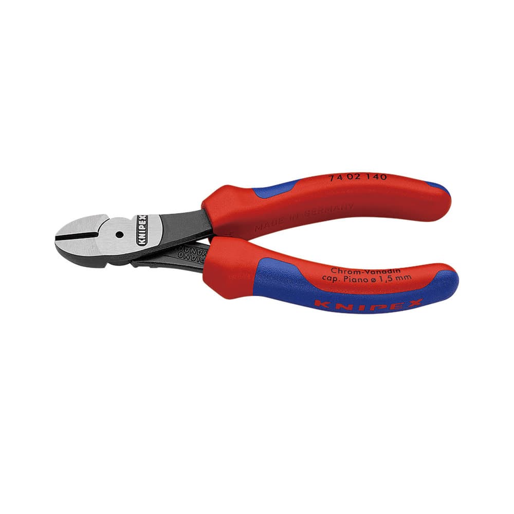 ＫＮＩＰＥＸ　強力型斜ニッパー（硬線用）　１４０ｍｍ　コンフォートハンドル　７４０２－１４０