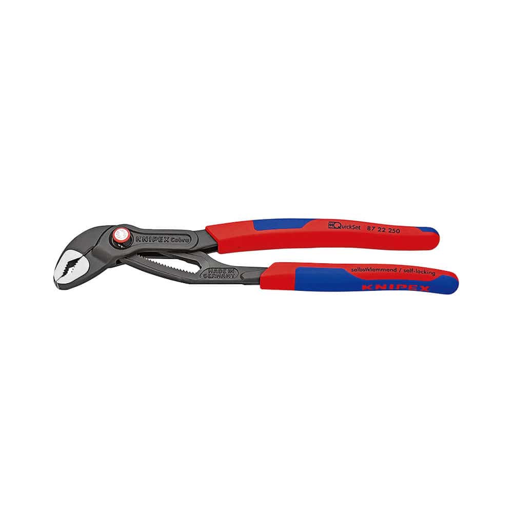 ＫＮＩＰＥＸ　コブラ　クイックセット　ウォーターポンププライヤー　２５０ｍｍ　８７２２－２５０