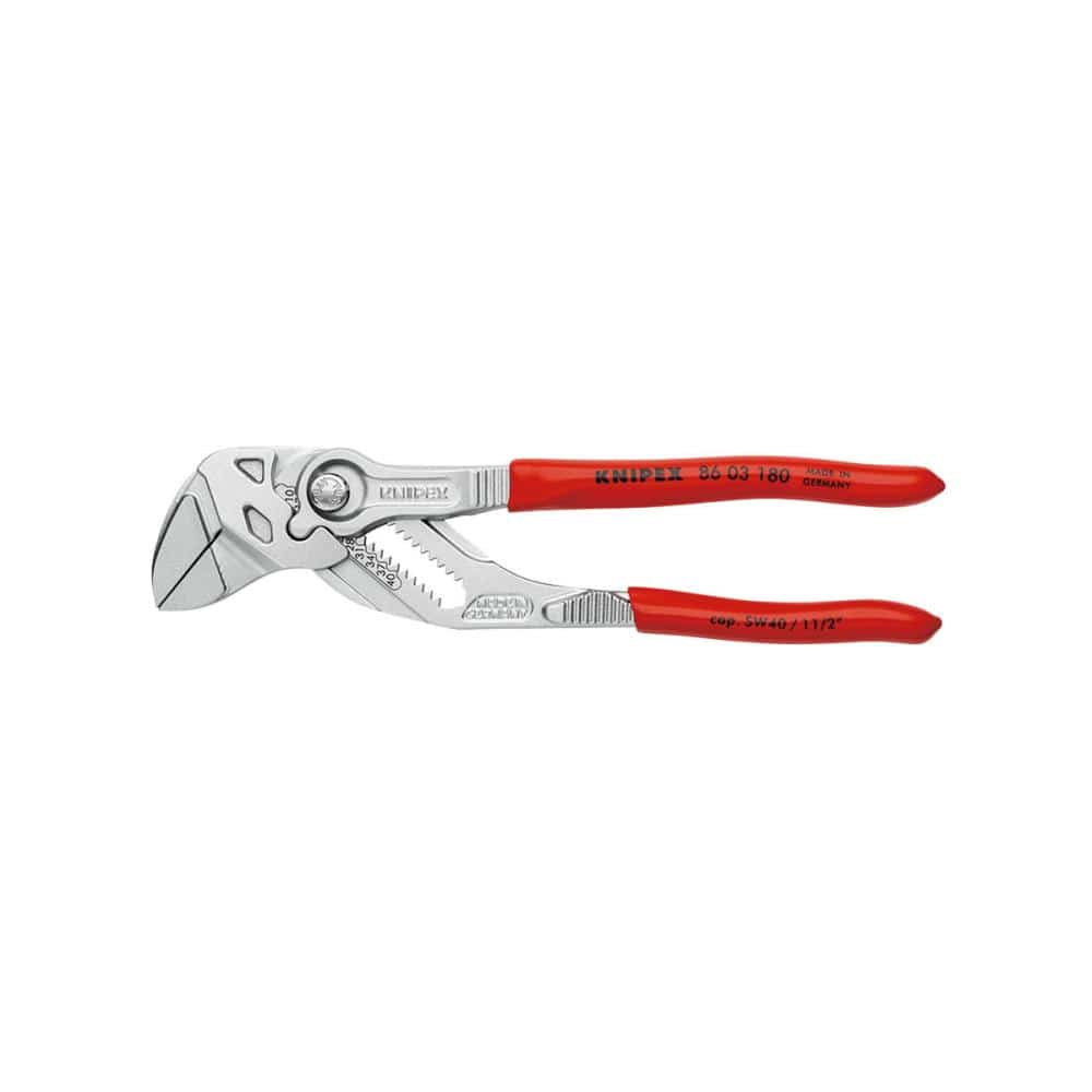 KNIPEX プライヤーレンチ(径35mm) 180mm プラスチックハンドル 8603-180