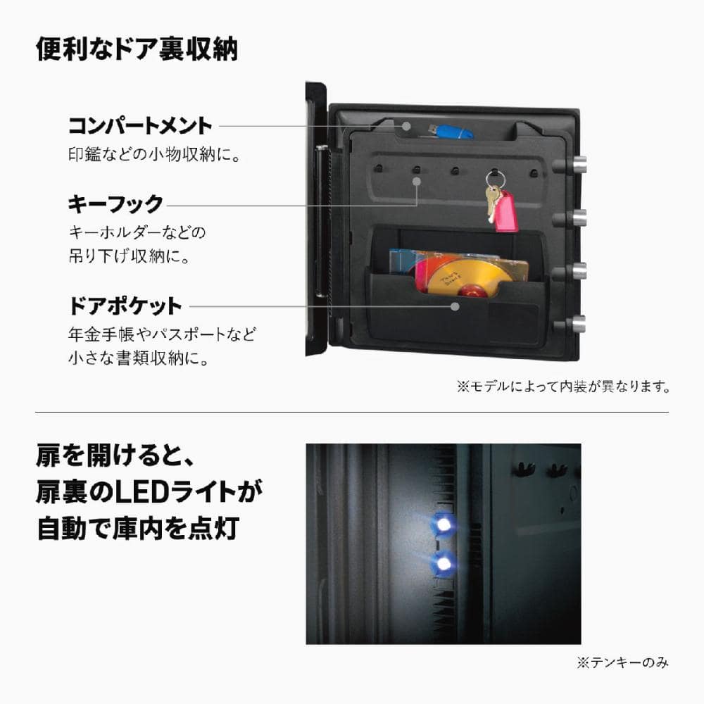 セントリー　耐火・耐水金庫　テンキー式　ＪＦＷ１２３ＧＥＬ 【設置費込み】