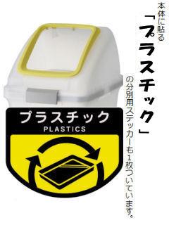 山崎産業　リサイクルトラッシュ　ＳＫＬ－５０用角穴蓋　イエロー