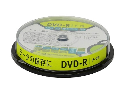 グリーンハウス　ＤＶＤ－Ｒ　１６倍速データ用　１０枚