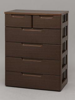 ＭＵチェスト　ＭＵ－７２４２　木目ブラウン