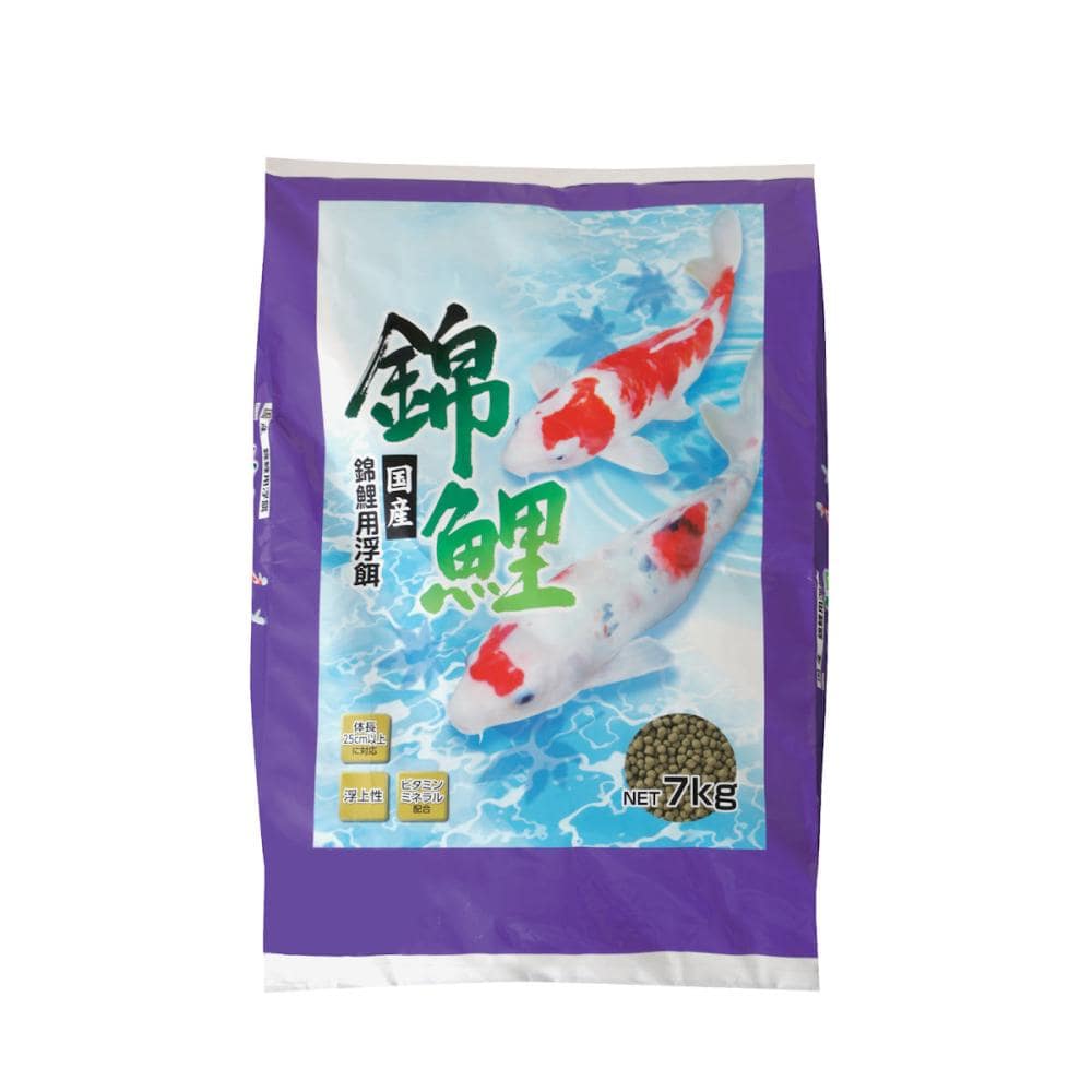 錦鯉　錦鯉用浮餌　７ｋｇ