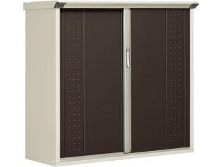 タクボ物置 グランプレステージ ジャンプ 間口150×奥行65×高さ140cm 全面棚タイプ トロピカルオレンジ GP-156CFTR