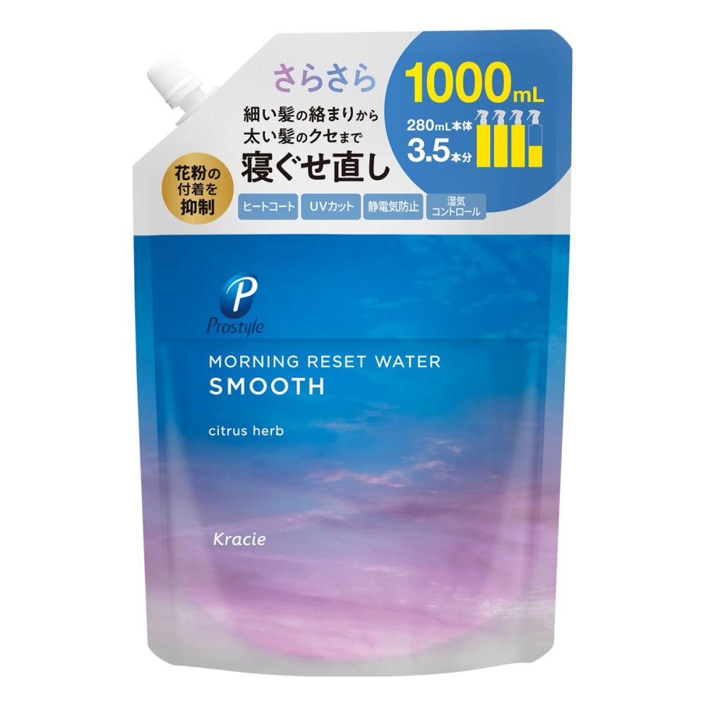 クラシエ プロスタイル モーニングリセットウォーター シトラスハーブ 詰替用 大容量 1L