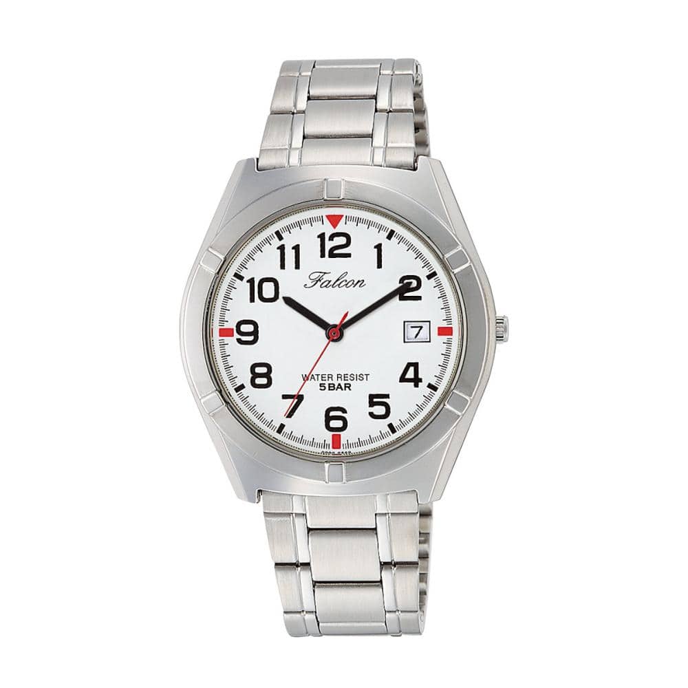 Ｑ＆Ｑ　腕時計　紳士メタル　Ｄ０２４－２０４の通販 | ホームセンター コメリドットコム