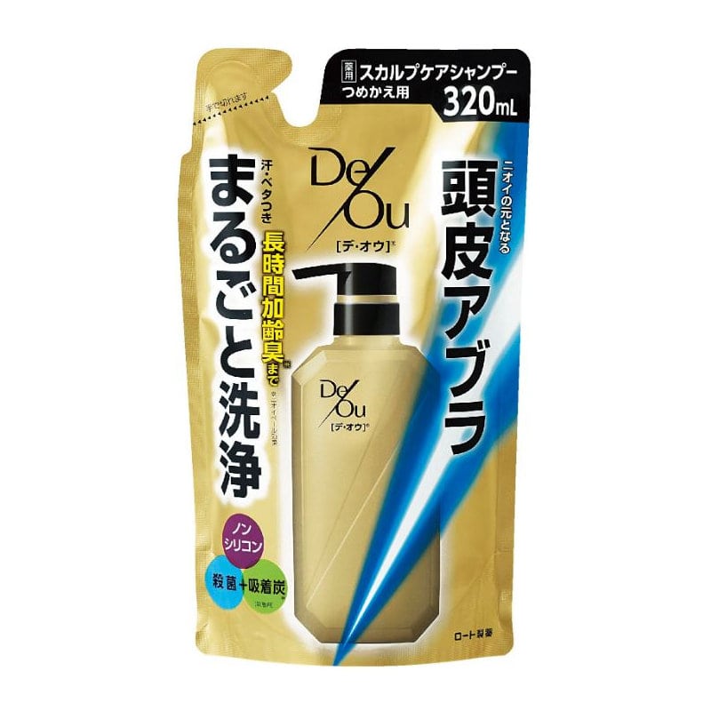 ロート製薬 デ・オウ 薬用スカルプケアシャンプー 詰め替え 320mL
