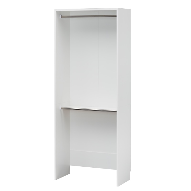 白井産業　壁面ハンガーラック　ポルターレクローク　ホワイト　ＰＯＣ－２０８０ＷＰ