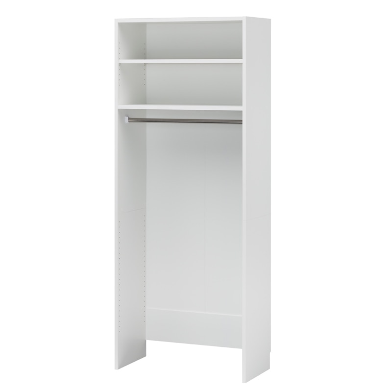 白井産業　壁面ハンガーラック　ポルターレクローク　ホワイト　ＰＯＣ－２０８０ＴＰ