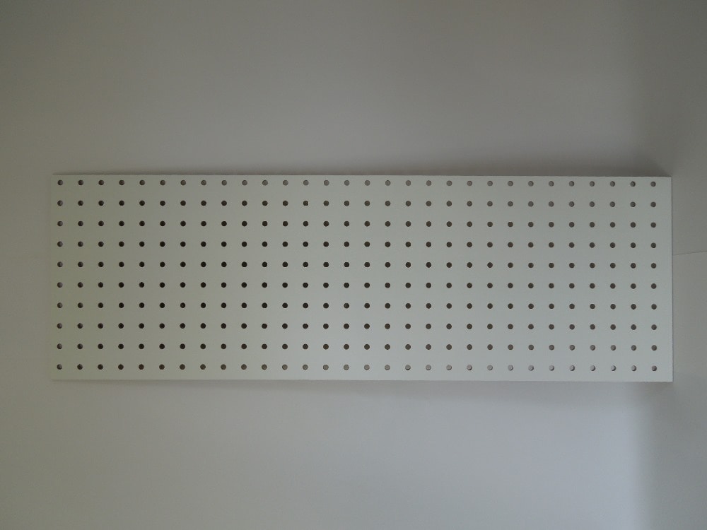 有孔合板(白) (約)900×300×5.5